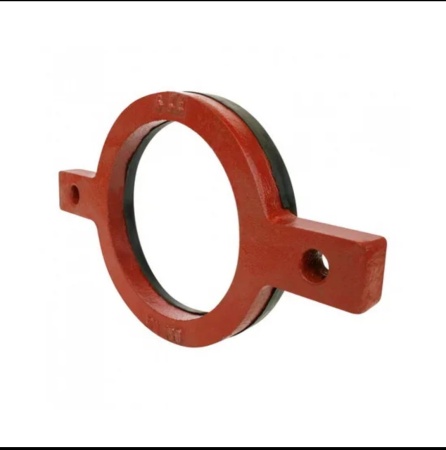 Кольцо опорное чугунное SML 200 мм с гальванизированной резиной