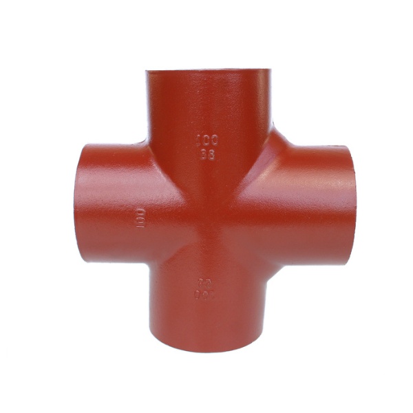 Крестовина чугунная безраструбная SML 125х100х100х90 мм