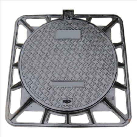 Люк ПЭ 1,5т (А15) с замком Wavin TEGRA 600