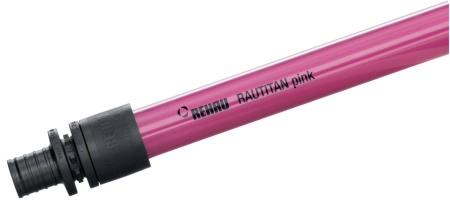 Труба 20х3.5 мм бухта 50 м REHAU RAUTITAN Pink