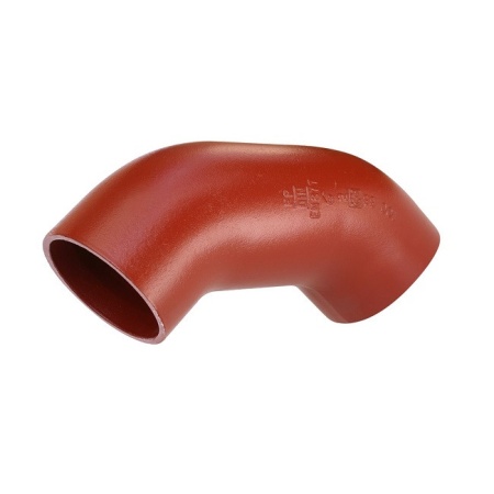 Отвод чугунный безраструбный SML 100х90 мм двойной