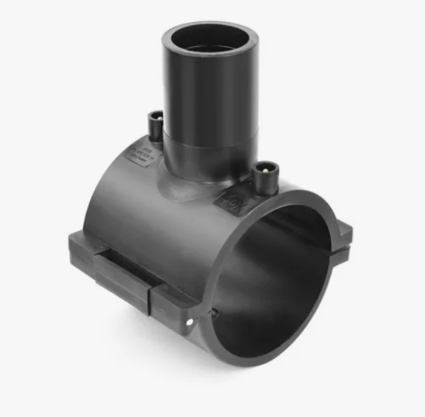 Уход накладной ПЭ 75х63 мм электросварной без фрезы SDR-11 FOX