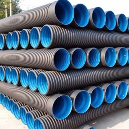 Труба ID 800 мм гофрированная канализационная SN8 ТЕХСТРОЙ