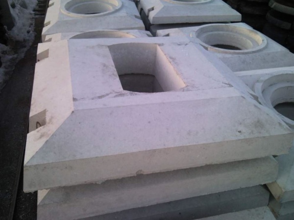 Плита опорная колодца разгрузочная ОП-1д