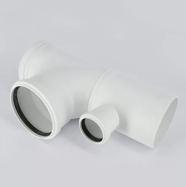 Крестовина для канализации 110х110х50х87° с отводами