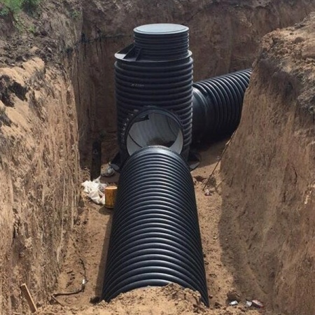 Дождеприемный колодец Корсис ДК600 Вход/выход DN/OD 315, объем осадочной части 120 л