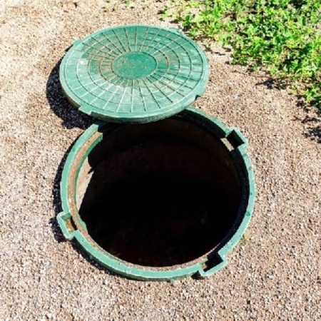 Wavin TEGRA 1000/600 Люк чугунный 12,5т (B125) 600/755