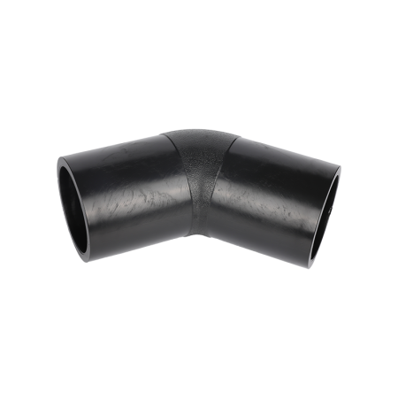 Отвод литой ПНД 75 мм 45 град. SDR-17 (спигот)