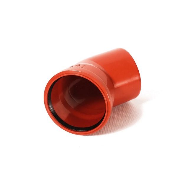 Отвод наружный НПВХ d500х45гр