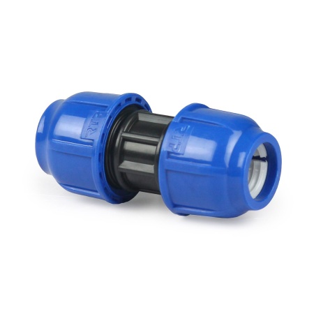 Муфта ПЭ 90 мм компрессионная соединительная Ростурпласт