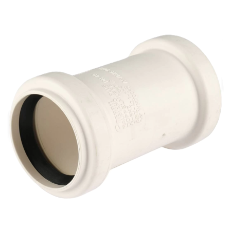 Муфта для канализации двухраструбная Rehau Raupiano 75 11215841001